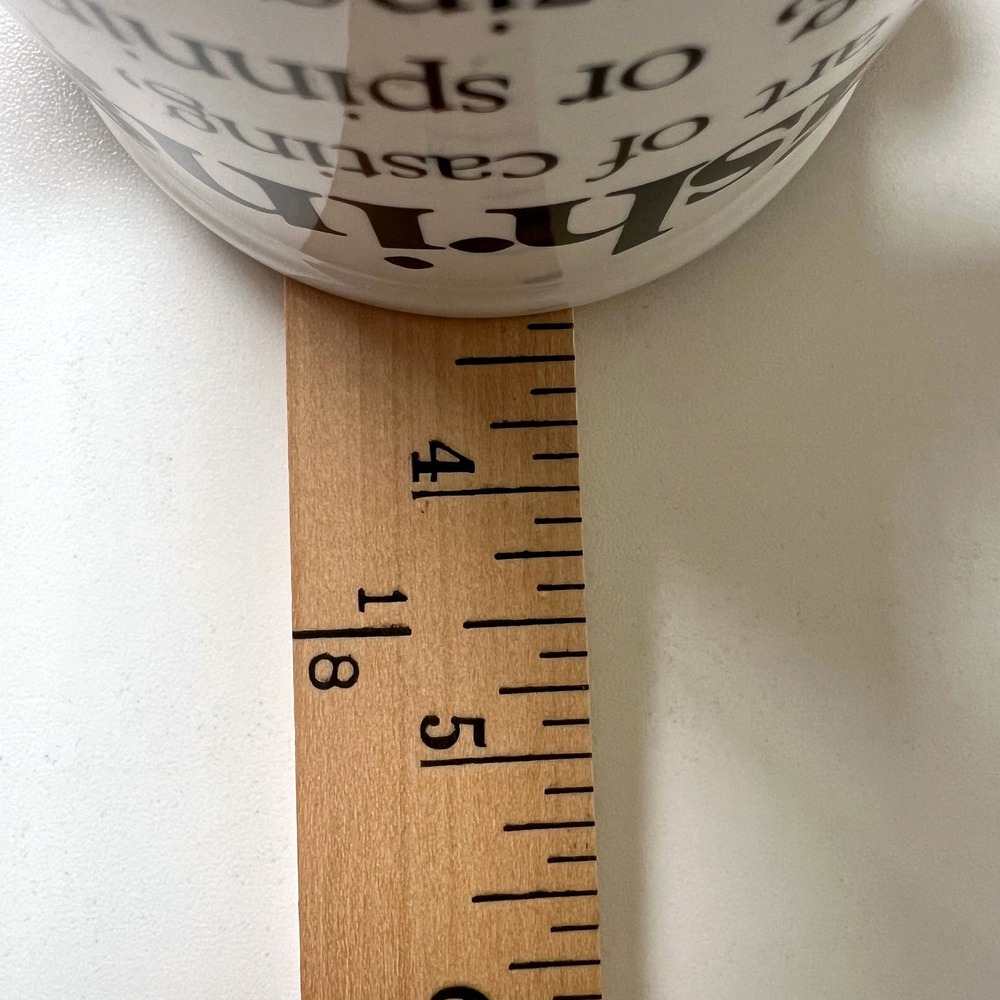 Vintage Enesco Fishing Definition Mug Beard McKie Well Defined Dictionary Japan - Picture 8 of 8